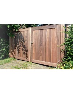 Portail en bois: Portail Deluxe vertical