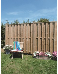 Houten scherm: Solid scherm