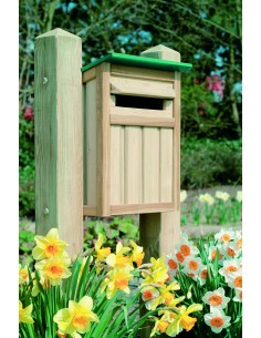 Vous cherchez une boîte aux lettres en bois de pin? |Mars| Advance Greenshop!