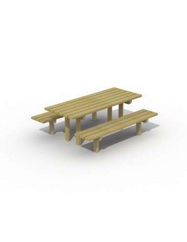 Tafel hout voet rng - Advance Greenshop