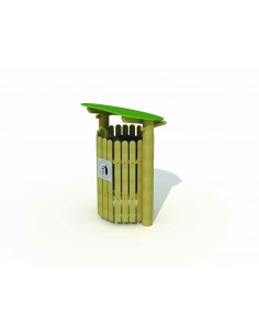 Vuilbak rondino vrijstaand - Advance Greenshop 2