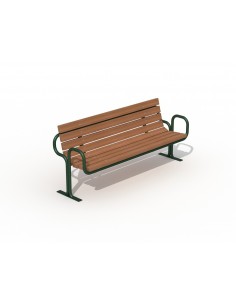 Parijs bank hardhout - Advance Greenshop