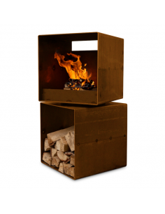 Carré 85 (feu de bois) / foyers de jardin / Advance Greenshop! 2