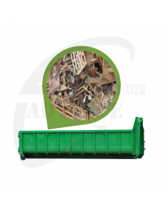 Afvalcontainer houtafval - Advance Greenshop