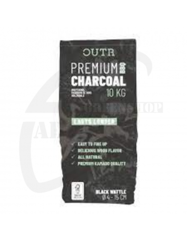 Charbon de bois blé noir OUTR 10kg - Advance Greenshop