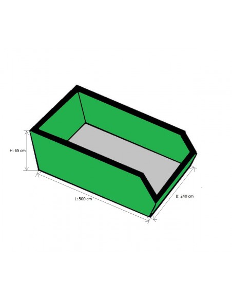 8m³ container