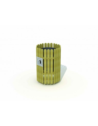 Poubelle Plano sans toit - autonome