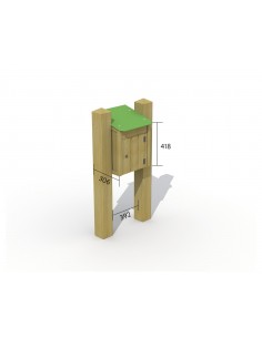 Vous cherchez une boîte aux lettres en bois de pin? |Mars| Advance Greenshop! 2