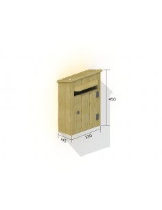 Boîte Aux Lettres Pluto Pin | Advance Greenshop 2