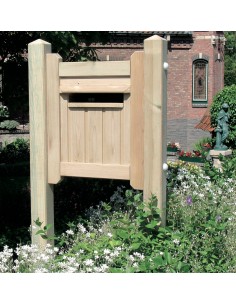 Houten brievenbus Venus - Advance Greenshop