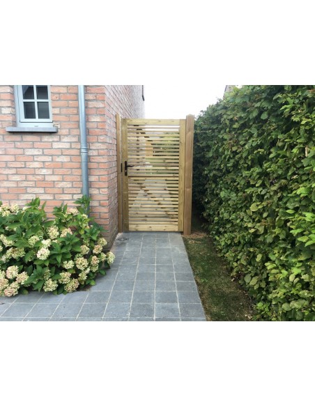 Grenen tuinpoort Patio horizontaal 180x100cm - Advance Greenshop