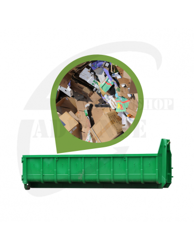 Afvalcontainer papier & karton | Advance Greenshop