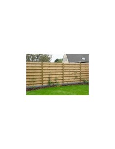 Houten tuinscherm / Horizon scherm 2