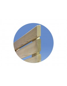 Houten tuinscherm "Excellent" | Advance Greenshop 2