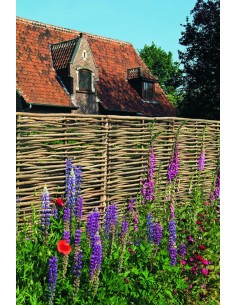 Panneau en noisetier tressé 2