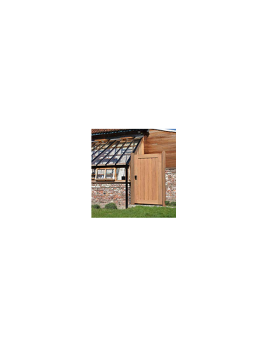 Houten tuinpoort Deluxe verticaal - Grenen - Advance Greenshop