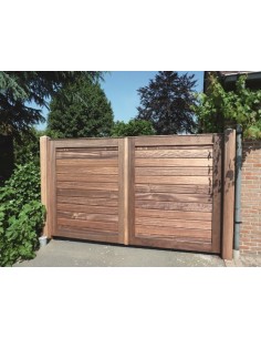 Houten poort: Deluxe horizontaal