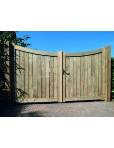 Houten grenen tuinpoort "Maestro" | Advannce Greenshop