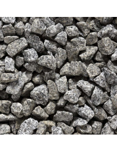 Gravier Bavaria en vrac | Gravier granit gris décoratif 2