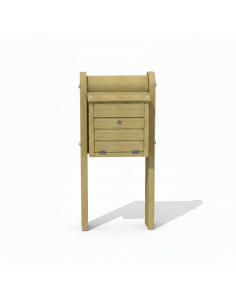 Acheter une boîte aux lettres en bois de pin? |Jupiter| Advance Greenshop! 2