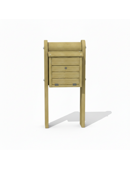 Houten brievenbus Jupiter - Advance Greenshop