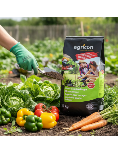 Organische moestuinmest 10kg - Agricon |Advance Greenshop