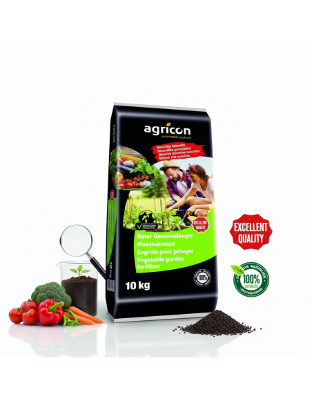 Organische moestuinmest 10kg - Agricon |Advance Greenshop