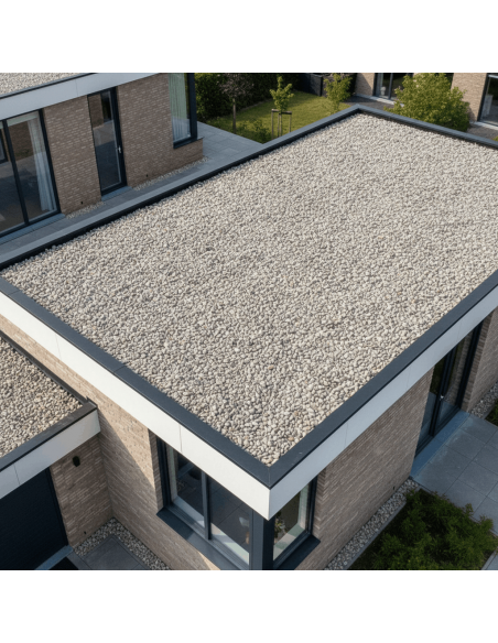 Bovenrijn (rolgrind) op plat dak - Advance Greenshop