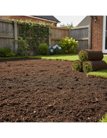Tuingrond voor het aanleggen van grasmatten  - Advance Greenshop