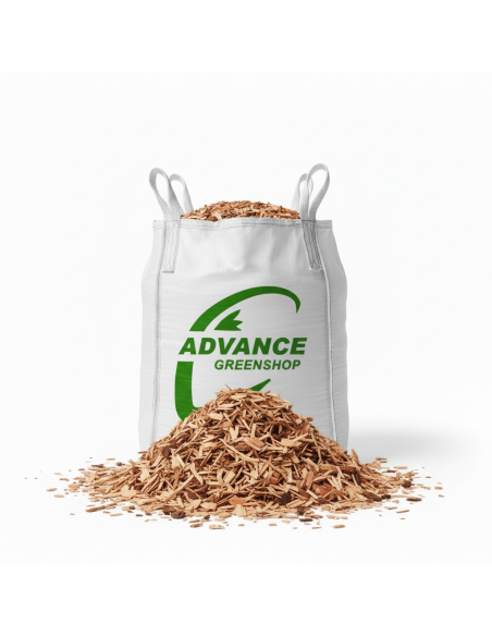 Gezeefde stamhoutsnippers 10–20 mm in big bag | Advance Greenshop