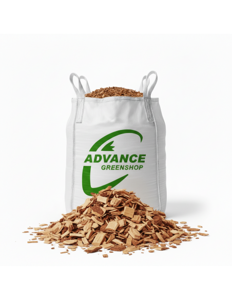 Grove stamhoutsnippers (houtchips) 10-50 mm in Big Bag | Advance Greenshop