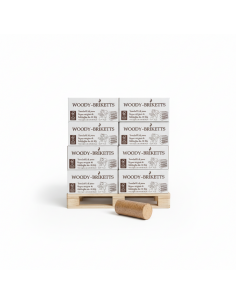 Palette de briquettes...