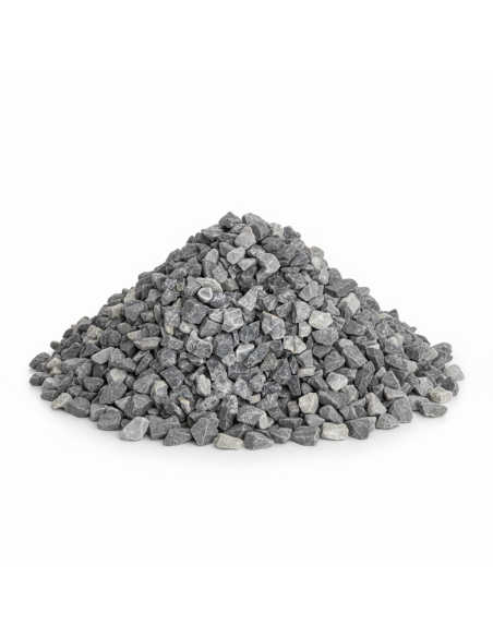 Bleu glacé gravier décoratif