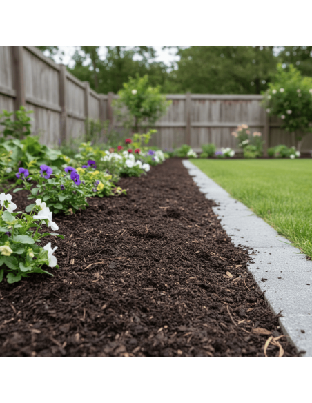Champost / champignoncompost in border | Advance Greenshop