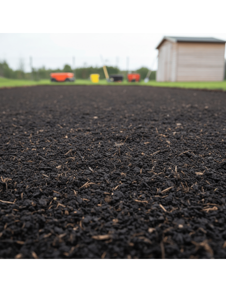 Mengcompost voor het inzaaien van gras | Advance Greenshop