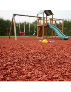 Rood gekleurde houtchips los gestort kopen online 2