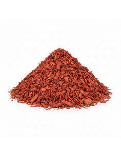 Acheter en ligne des copeaux de bois rouges en vrac
