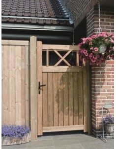 Houten poort: Royal Poort decoratief