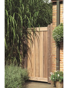 Portail en bois: Portail Résidènce