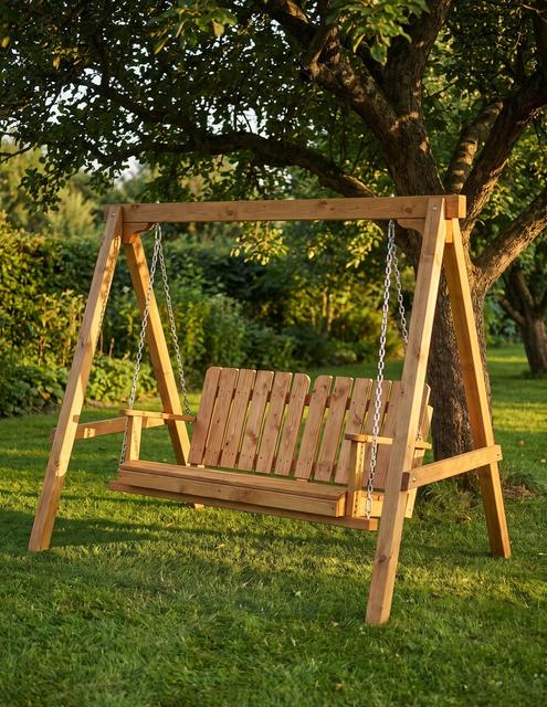Banc de détente en pin