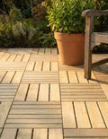 Rood Noors Grenen Terrastegel