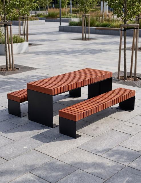 Dubai tafel padouk