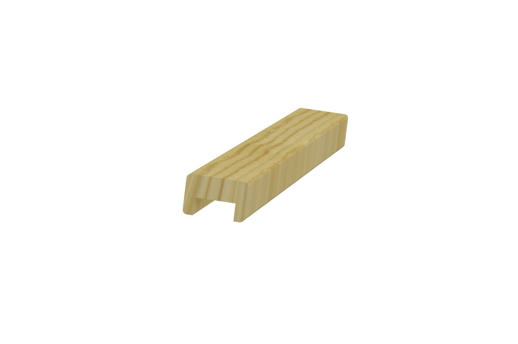 Houten Borderwand RNG – Duurzame Grenen Borderrand met Tand & Groef