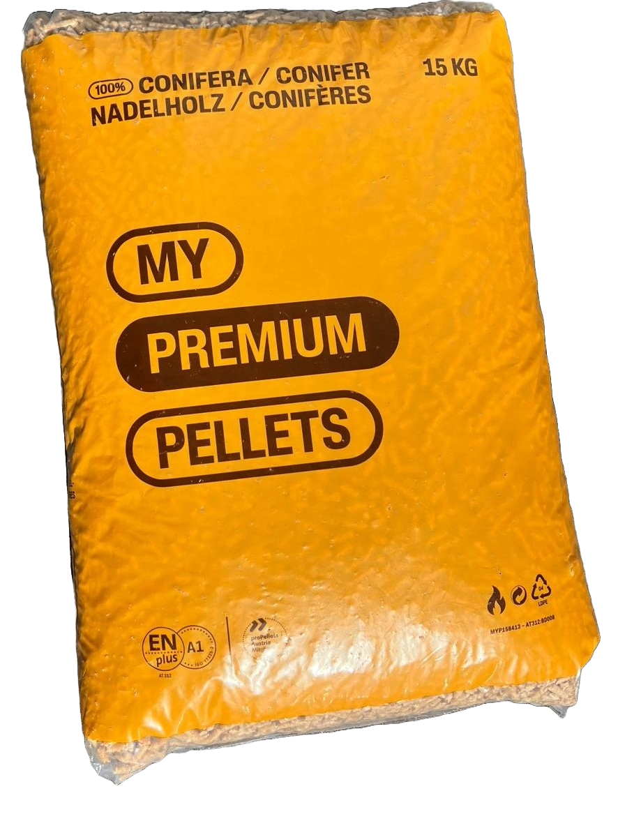 Pallet My premium pellets 1260 kg ( 84 x 15 kg )