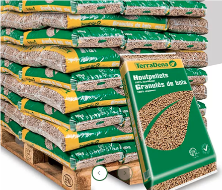 Pallet Terradena pellets 1080kg ( 72 x 15 kg )