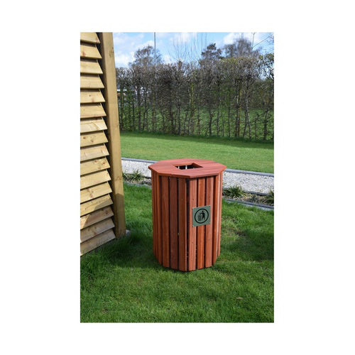 Afvalbak Clipo met deksel - te betonneren