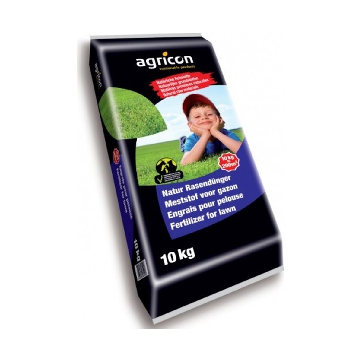 Gazonmeststof 10kg onderhoud 7-7-3 - Agricon