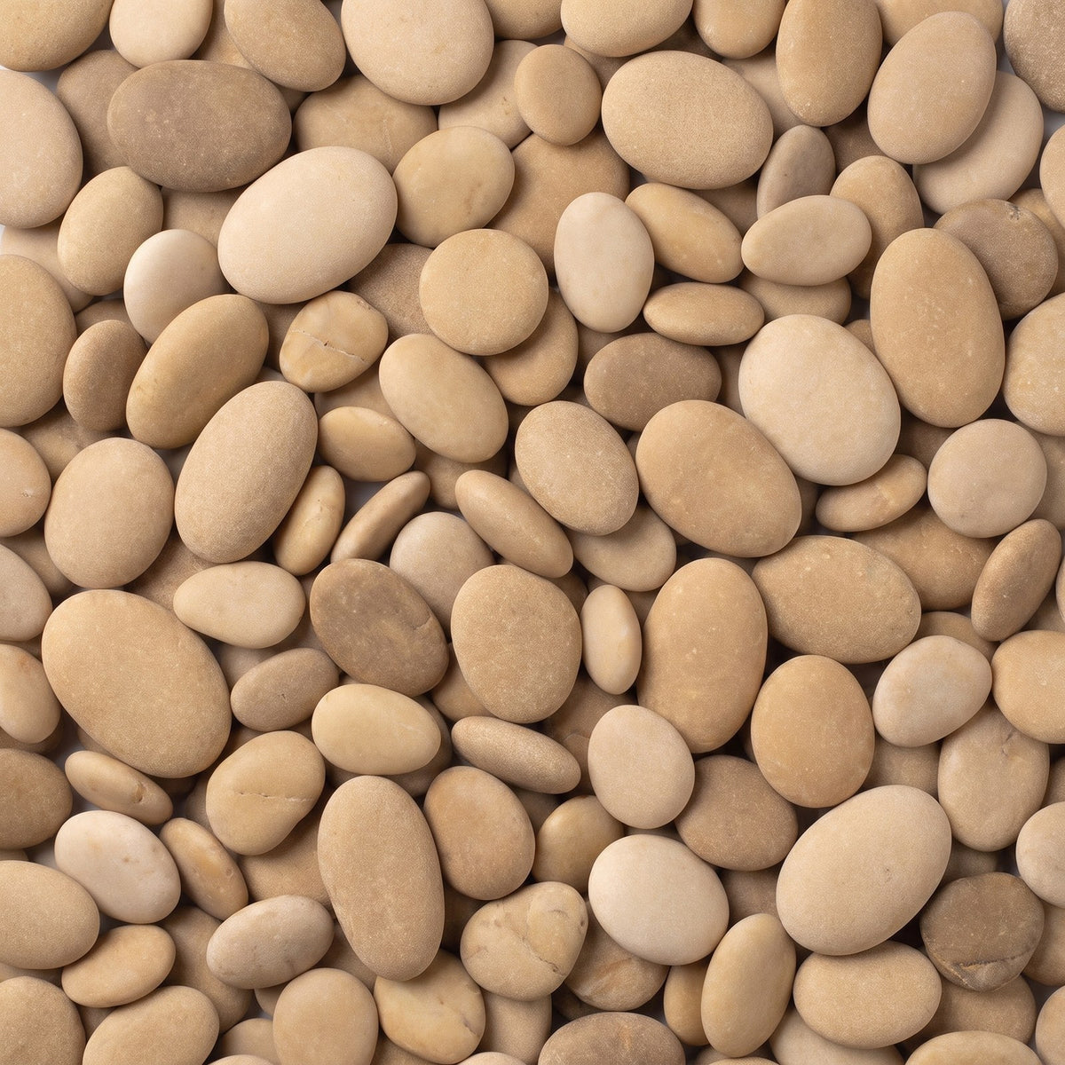 Beach Pebble Beige Sierkeien, los gestort
