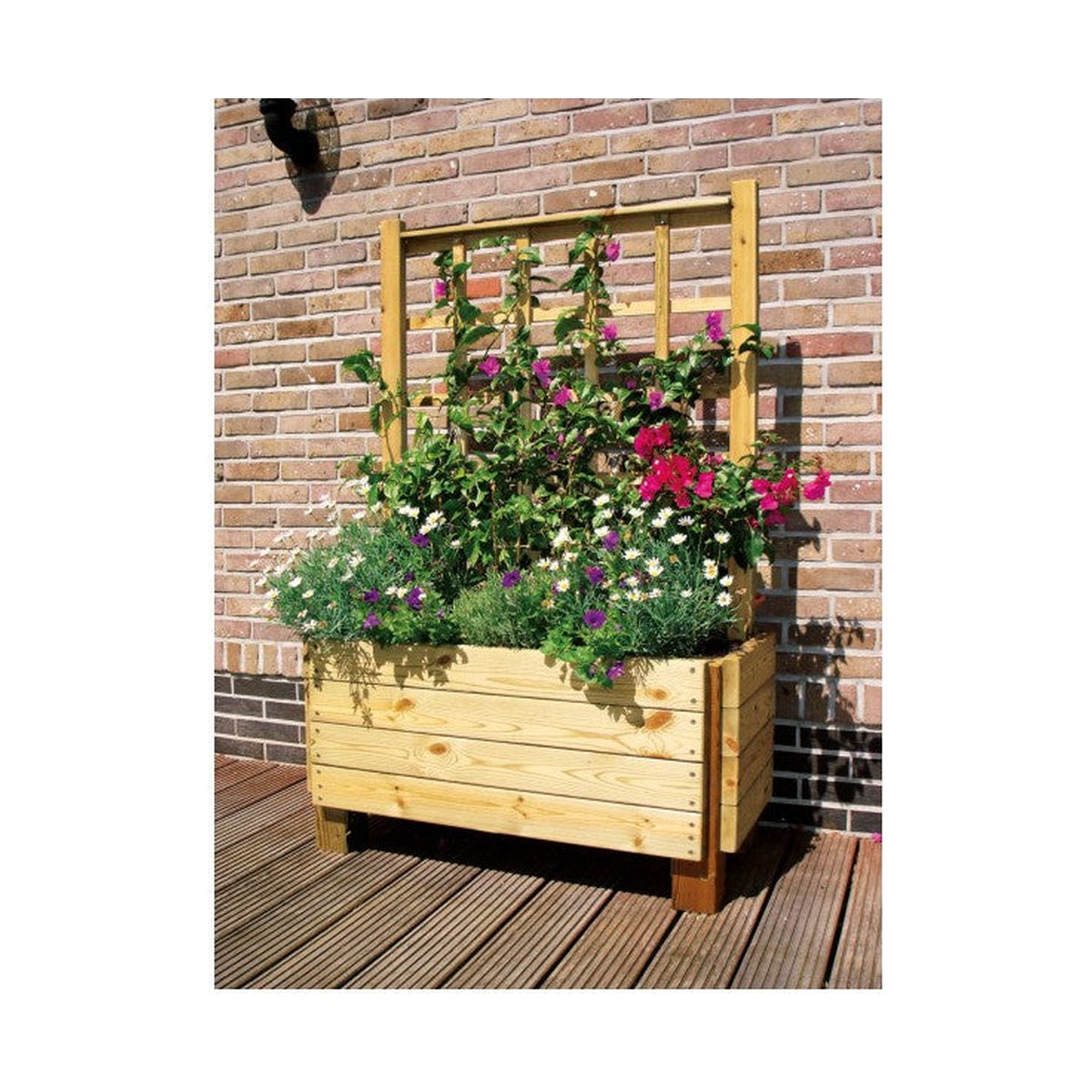 Bloembak met Trellis
