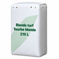 Tourbe blonde en balle pressée de 210 litres